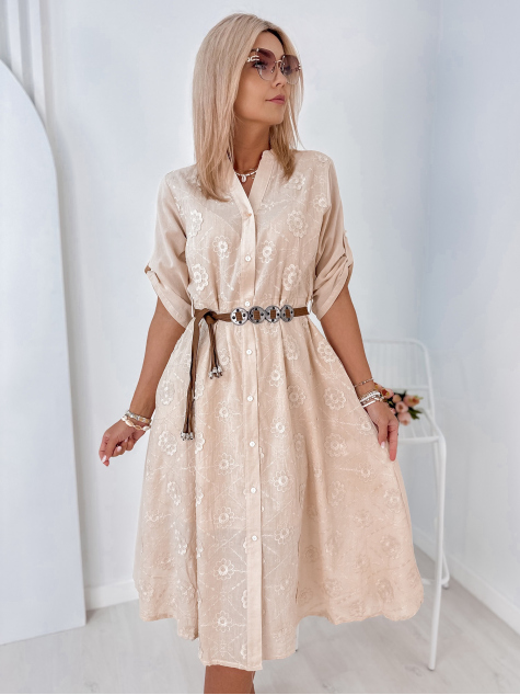 KLEID VITRAIL BEIGE