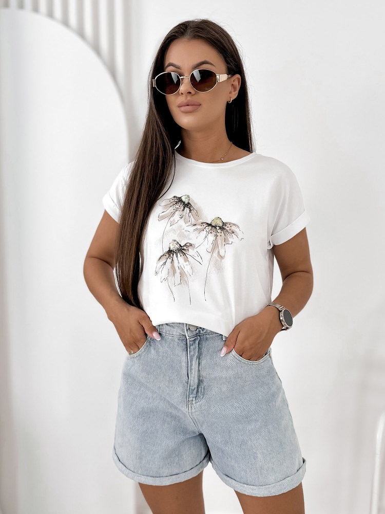 BLOUSE ROWLINS BLANC