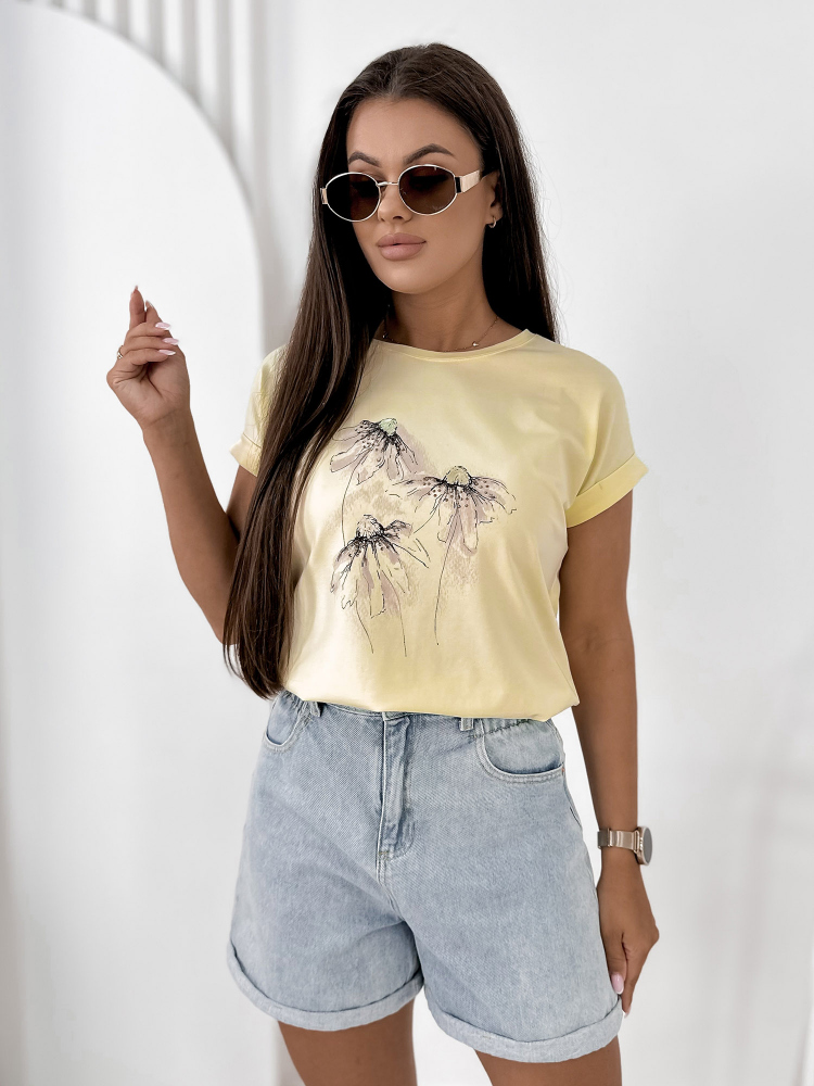 BLUSE ROWLINS GELBE