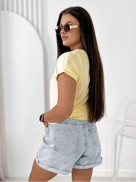 BLUZA ROWLINS GALBENA