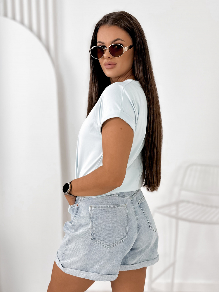 BLOUSE BLUE ROWLINS
