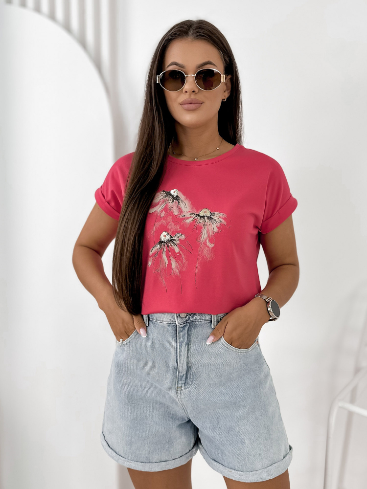 BLOUSE ROWLINS FRAMBOISE