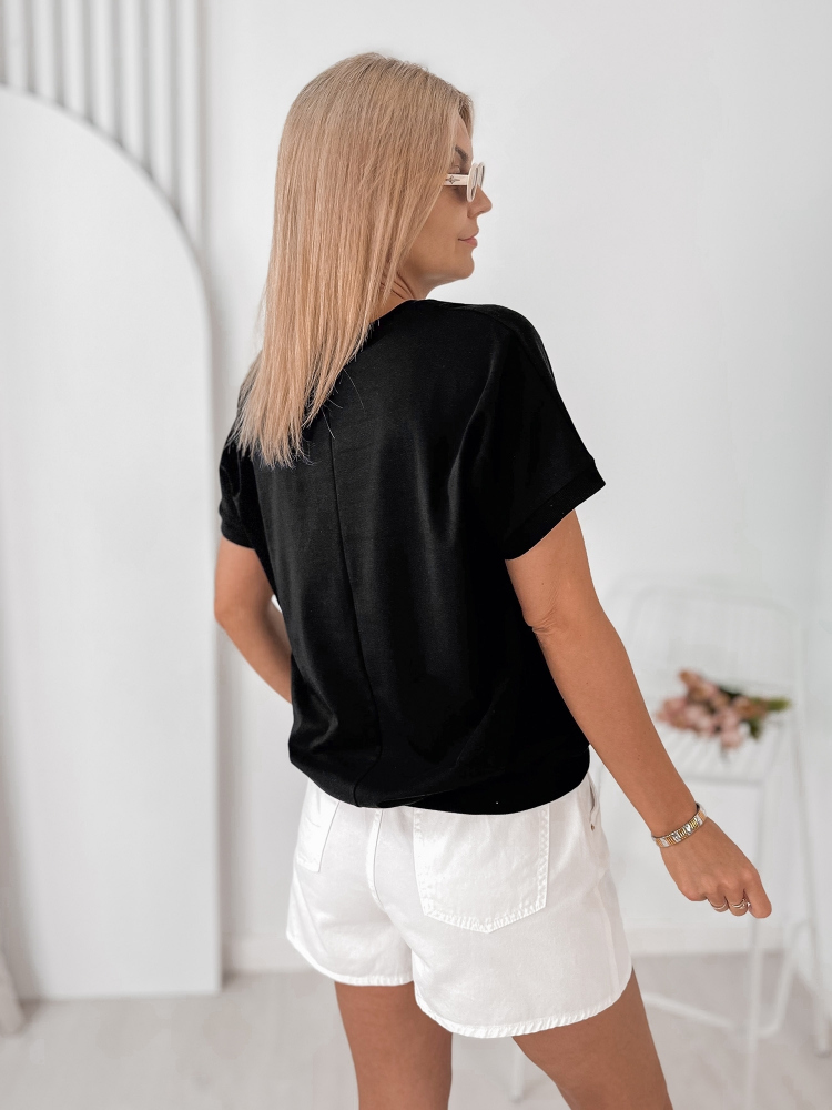 BLUSE PARME SCHWARZ