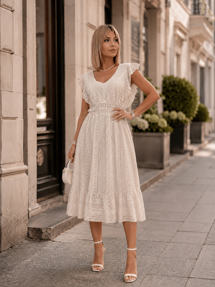 KLEID HERMIONE BEIGE