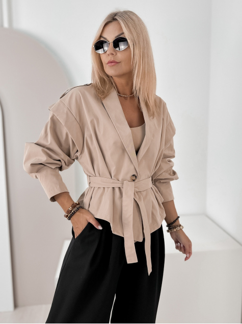 VESTE HOKNEY BEIGE
