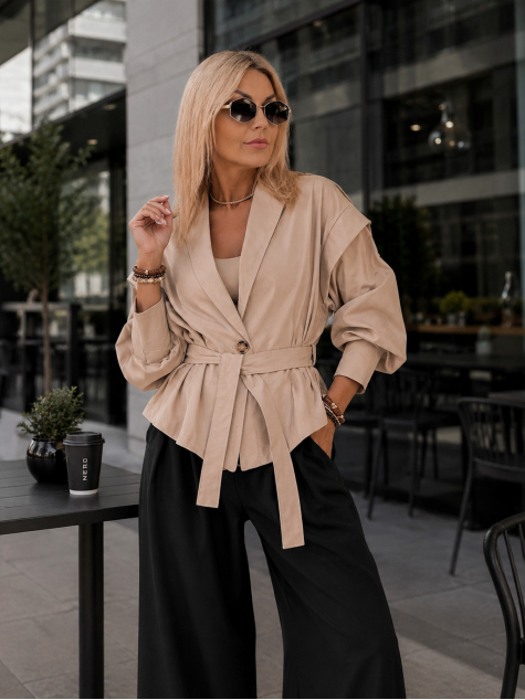 VESTE HOKNEY BEIGE