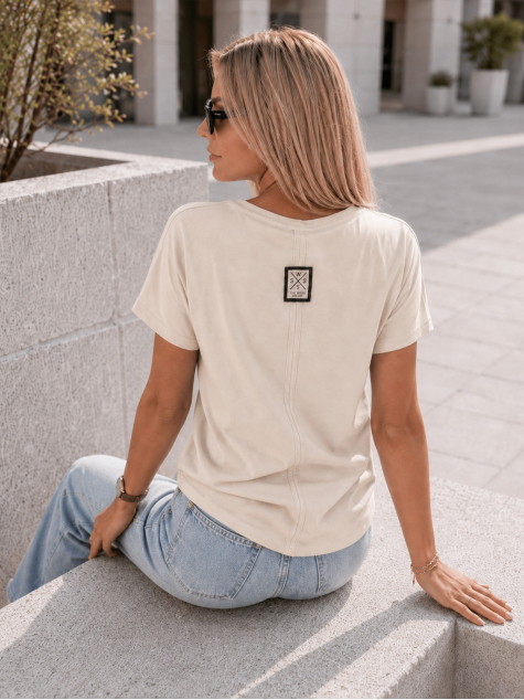 BLUSE MOI BEIGE