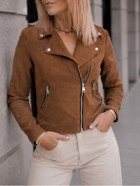 KURTKA CELIA KARMELOWA