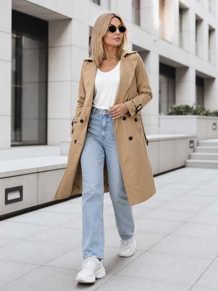 COAT LAFAYETTE TRENCH CARAMEL