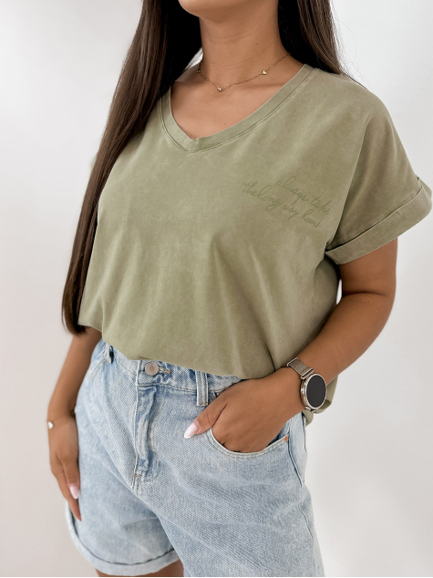 BLOUSE DERAN KHAKI