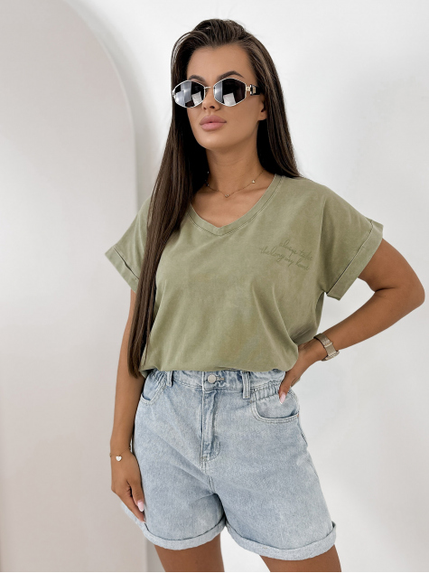 BLUSE DERAN KHAKI