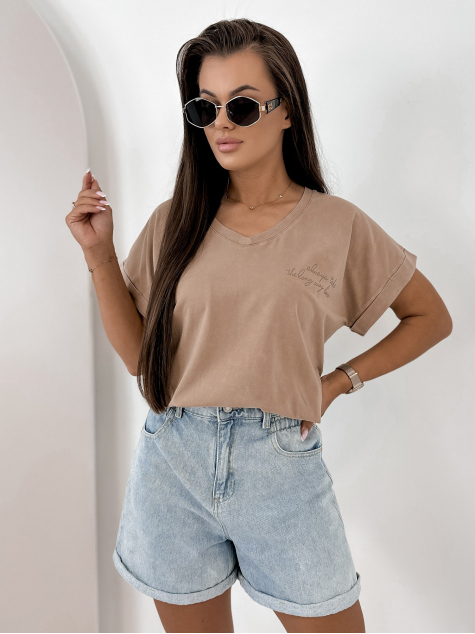 BLOUSE DERAN BEIGE