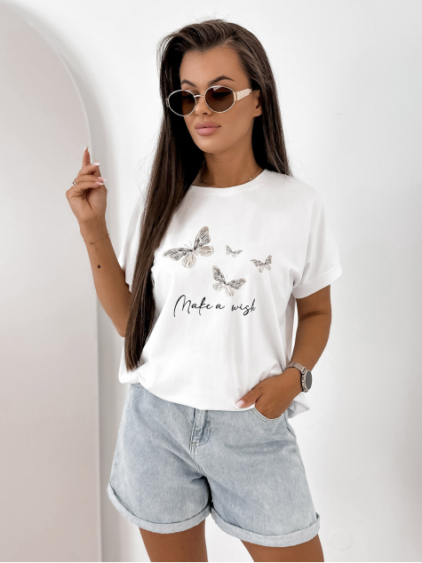 BLUSE SETINE WEISS