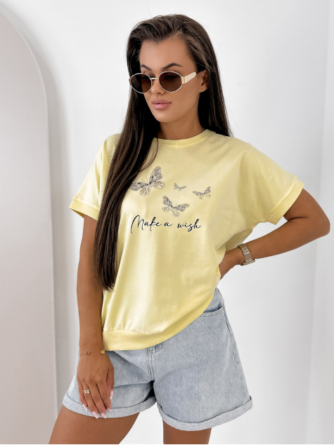 BLUSE SETINE GELBE