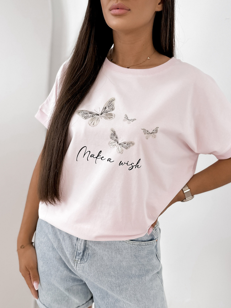 BLUSE SETINE PUDERROSA