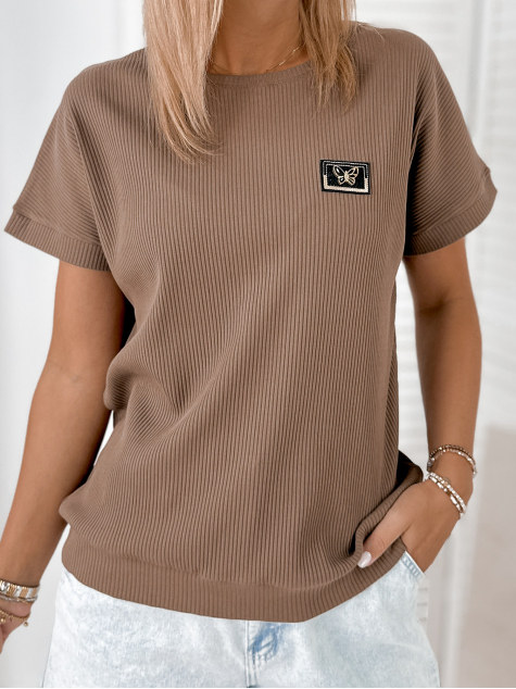 BLOUSE NOLDE BRUN