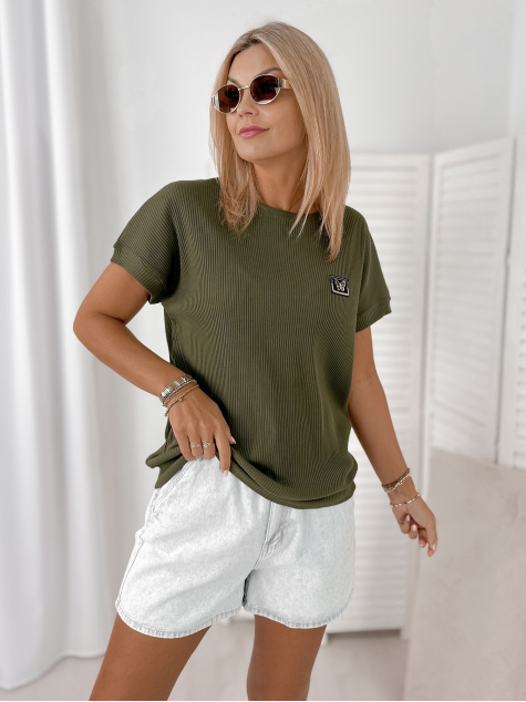 BLOUSE NOLDE KHAKI