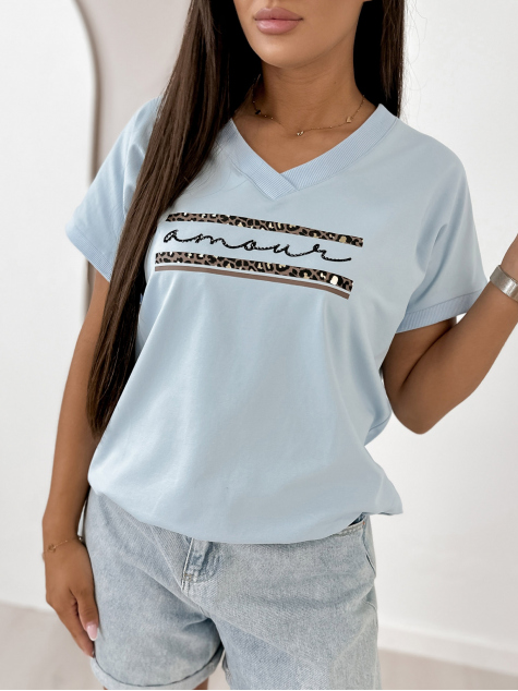 BLOUSE WITERS BLUE