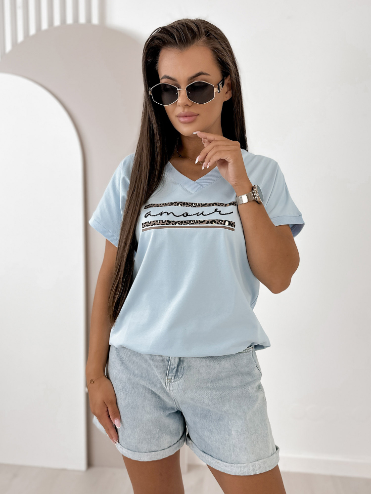 BLOUSE WITERS BLEU