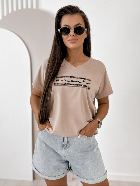 BLOUSE WITERS BEIGE FONCÉ