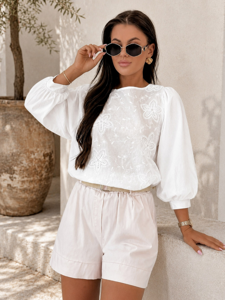 BLOUSE ETILE BLANC