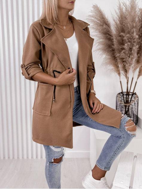 COAT SUSANA CARAMEL