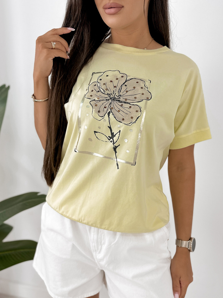 BLUZA SEGANTI GALBENA