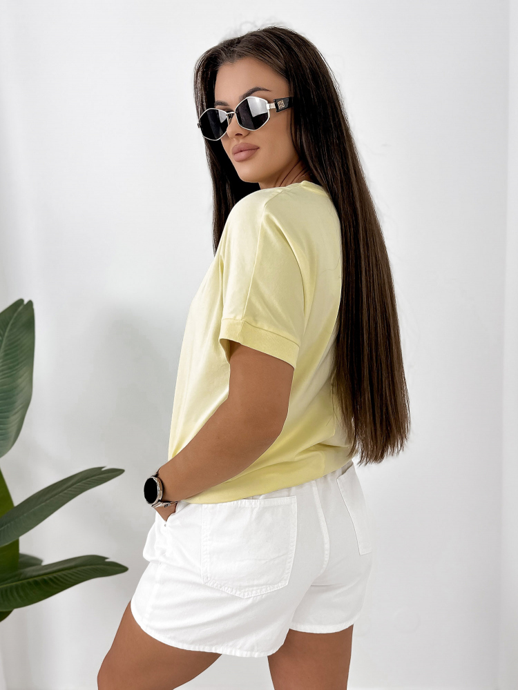 BLOUSE SEGANTI JAUNE
