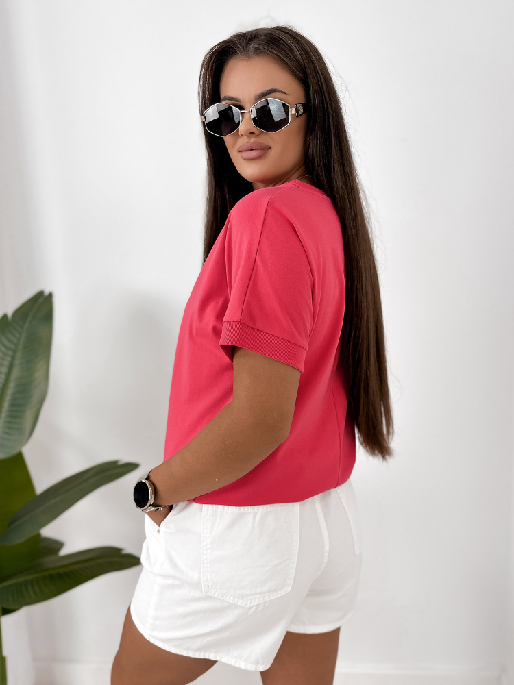 BLOUSE SEGANTI FRAMBOISE