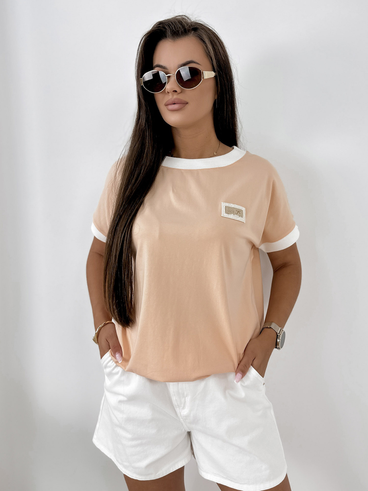 BLOUSE ENSOR PÊCHE