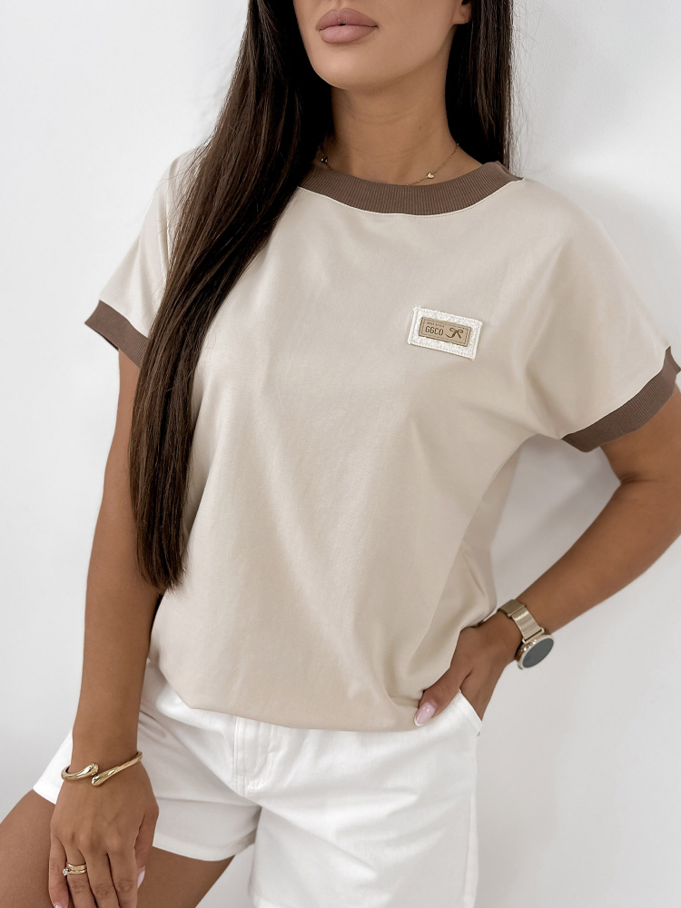 BLUSE ENSOR BEIGE