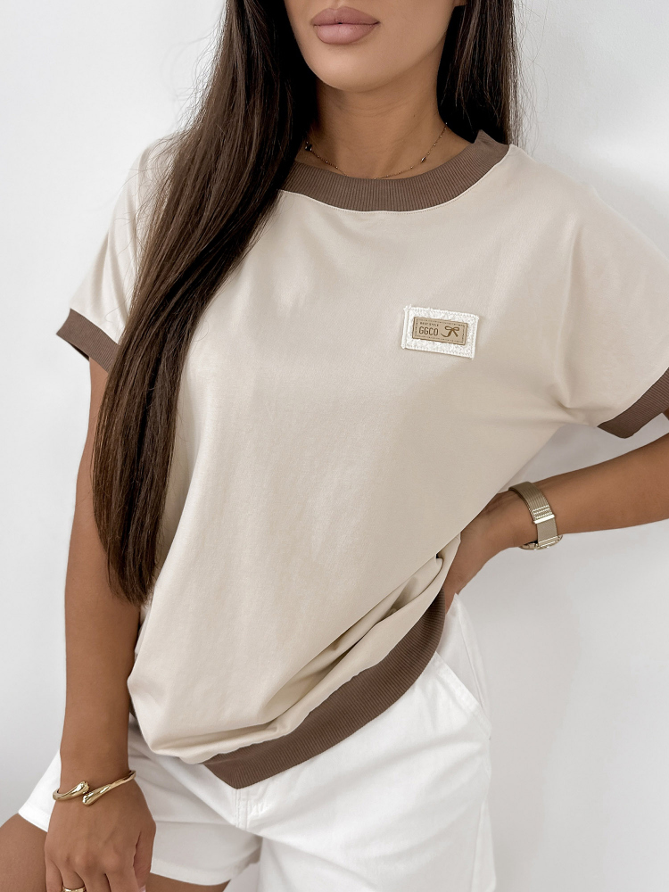 BLOUSE ENSOR BEIGE