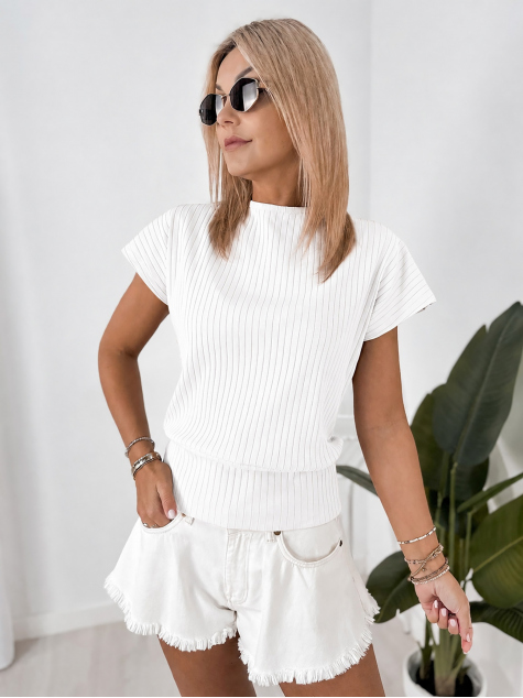 BLÚZ TUREL EKRÜ