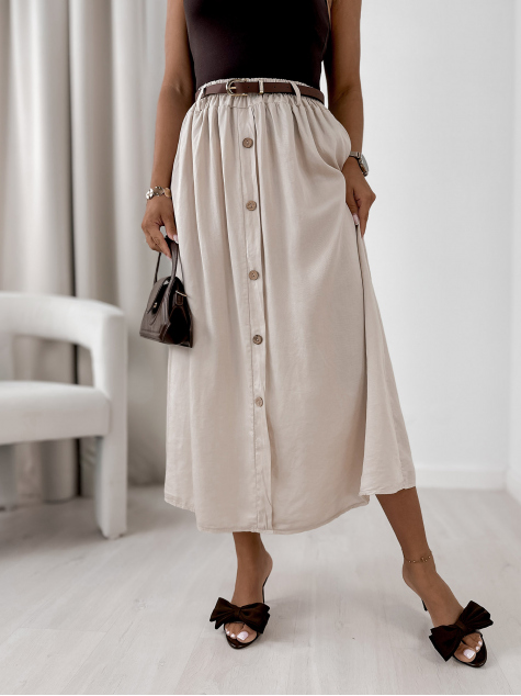 SUKŇA SCARLA BÉŽOVÁ