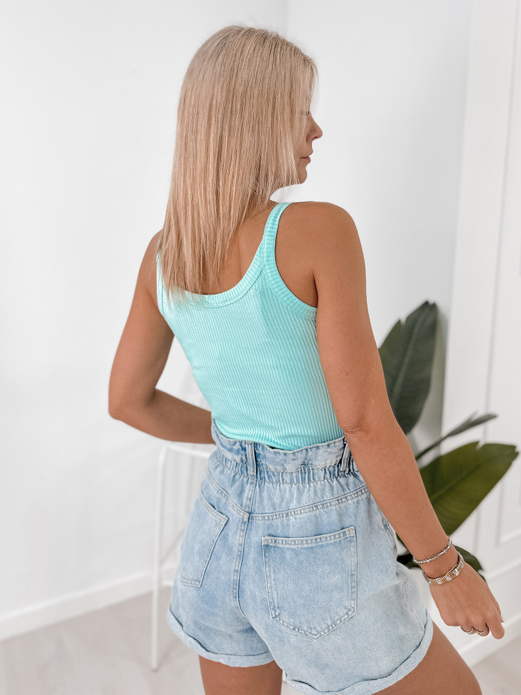 BLUSE APPIA MINTFARBENE