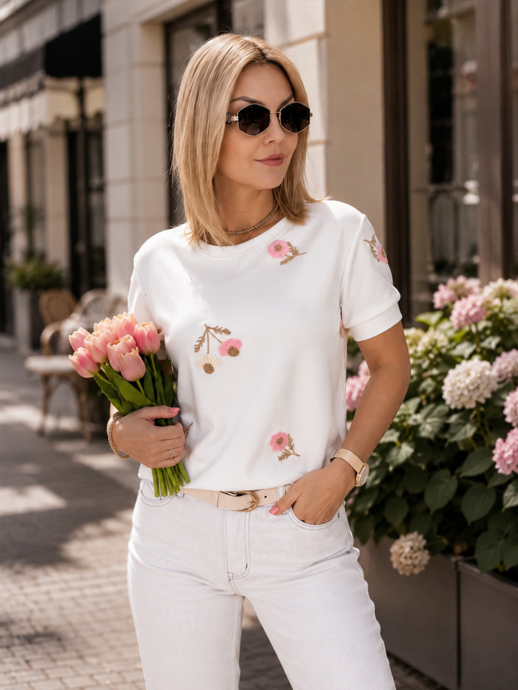BLOUSE TINSLAY ÉCRU