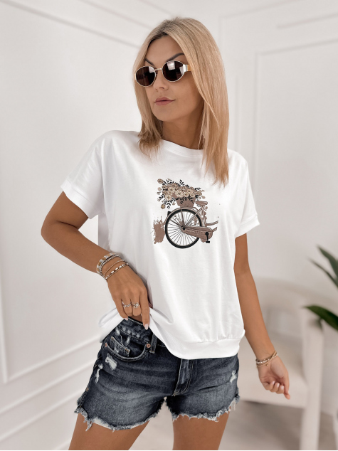 BLUSE VUELTA WEISS