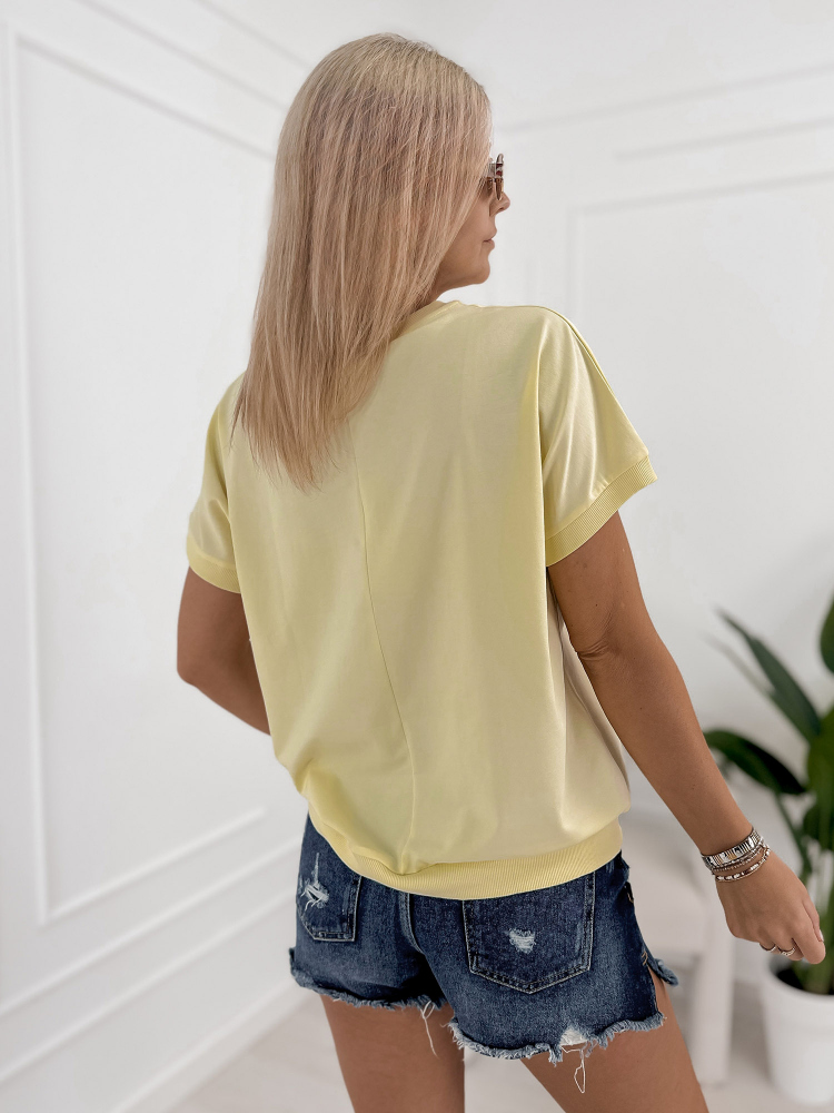 BLUSE VUELTA GELBE