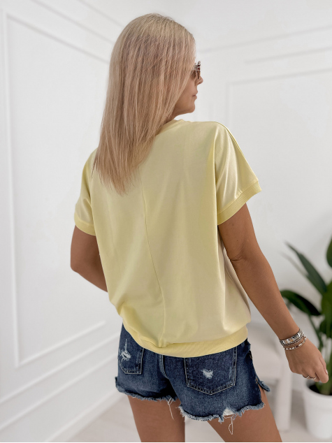 BLOUSE VUELTA JAUNE