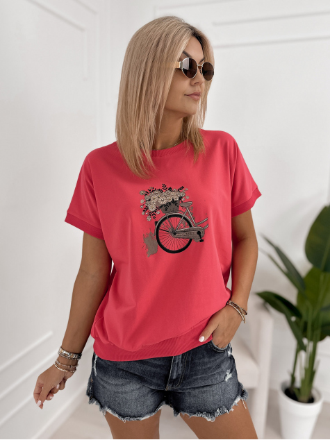 BLOUSE VUELTA FRAMBOISE