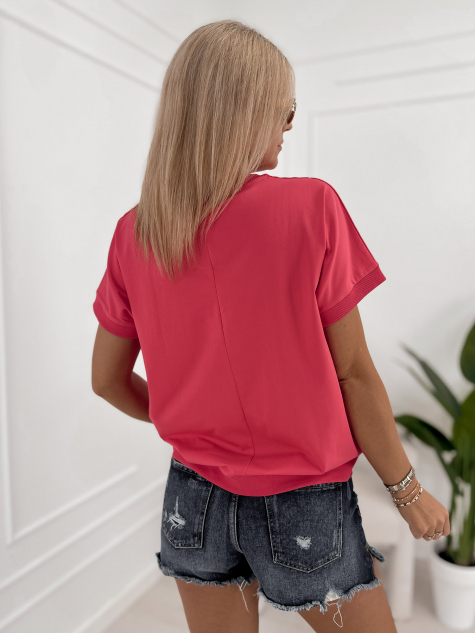 BLOUSE VUELTA FRAMBOISE
