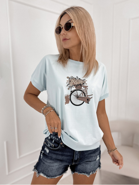BLUZA VUELTA ALBASTRA