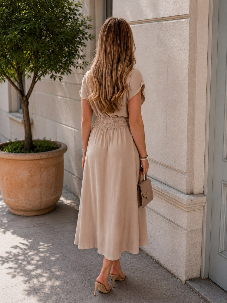 KLEID ATMORE BEIGE