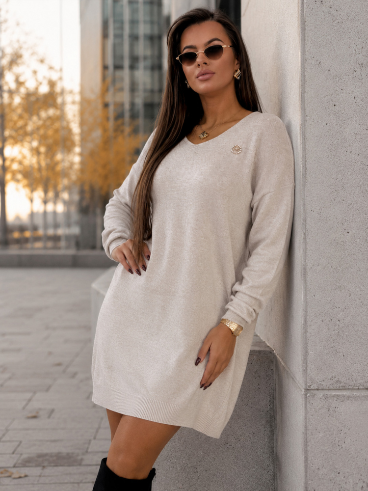 ROBE  GAENZA  BEIGE