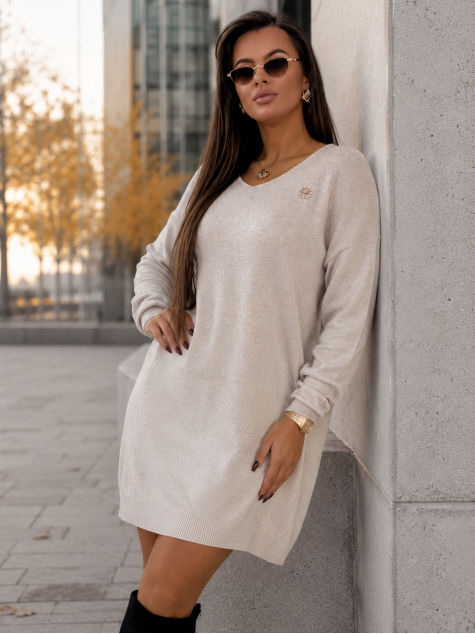 ROBE  GAENZA  BEIGE