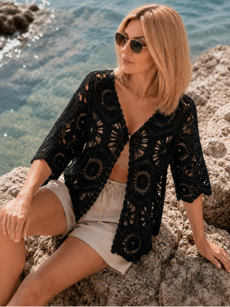 PULLOVER BRIELLE SCHWARZ