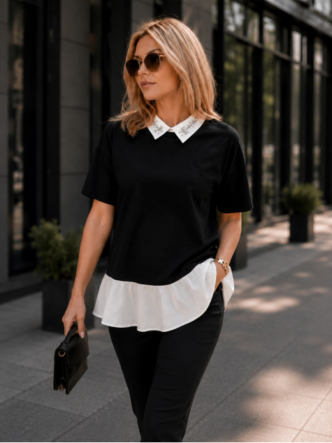 BLUSE JACKSON SCHWARZ