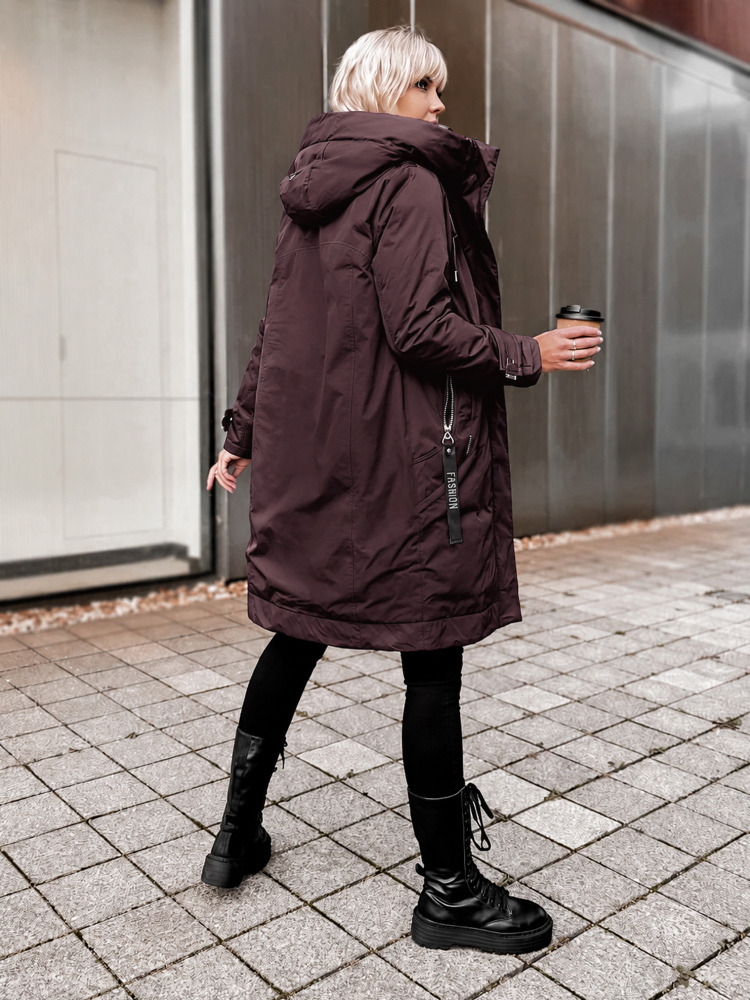 JACKET ADRANNA PLUM