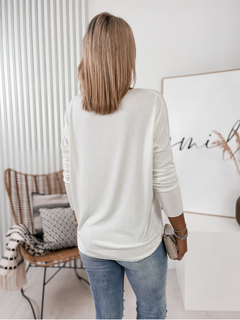 BLUZA ELBA ECRU