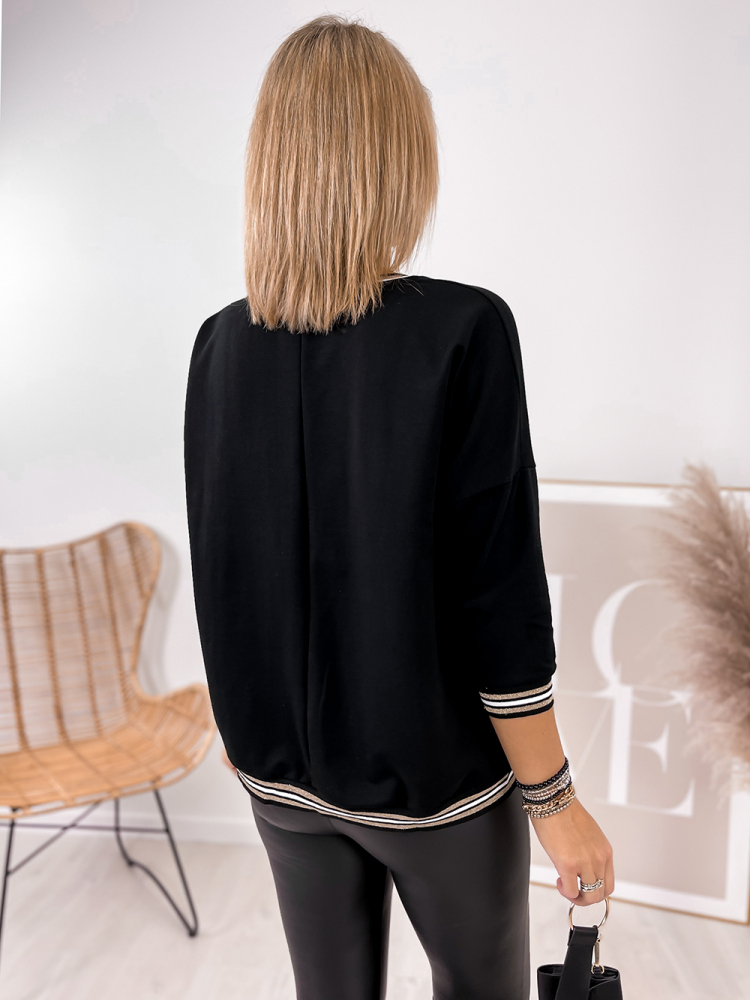 BLOUSE CALLA NOIR